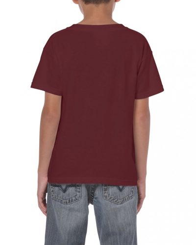 Gildan GIB5000 Heavy Cotton gyerek póló - Maroon