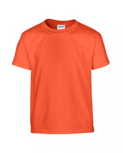 Gildan GIB5000 Heavy Cotton gyerek póló - Orange