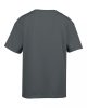Gildan GIB64000 Softstyle gyerek póló - Charcoal