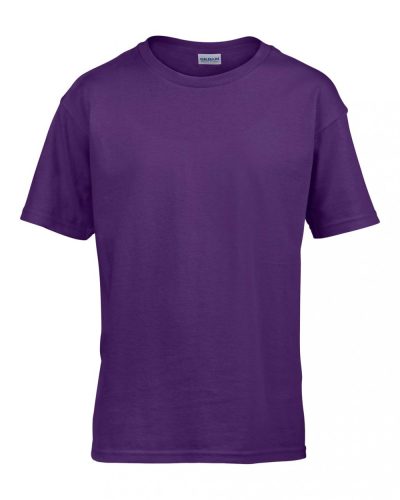 Gildan GIB64000 Softstyle gyerek póló - Purple