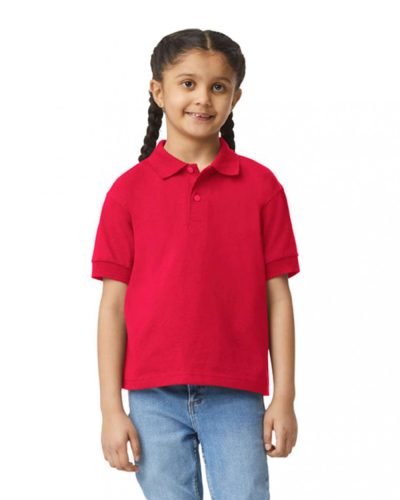 Gildan GIB8800 Dryblend gyerek pólóing - Red