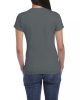 Gildan 64000L Softstyle női pamut póló - Charcoal