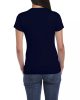 Gildan 64000L Softstyle női pamut póló - Navy