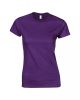 Gildan 64000L Softstyle női pamut póló - Purple 