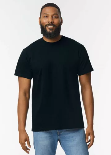 Gildan H000 Hammer felnőtt pamut póló - Graphite Heather