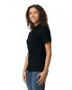 Gildan GIL64800-B3 SOFTSTYLE® LADIES' DOUBLE PIQUÉ POLO WITH 3 COLOUR-MATCHED BUTTONS S