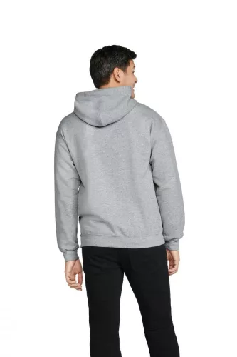 Gildan GISF500 Softstyle pamut felnőtt kapucnis pulóver - RS Sport Grey