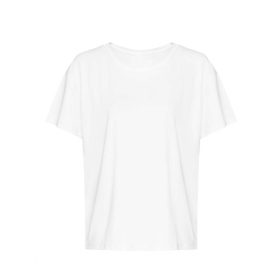 Just Cool JC013 nyitott hátú női póló - Arctic White