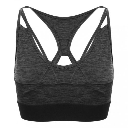 Just Cool JC019 GIRLIE CROSS BACK CROP TOP XL