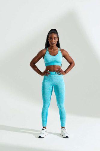 Just Cool JC019 GIRLIE CROSS BACK CROP TOP XL