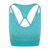Just Cool JC019 GIRLIE CROSS BACK CROP TOP XS