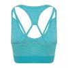Just Cool JC019 GIRLIE CROSS BACK CROP TOP XS