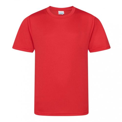 Just Cool JC020J Cool smooth gyerek póló - Fire Red