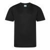Just Cool JC020J Cool smooth gyerek póló - Jet Black