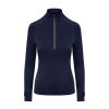Just Cool JC035 WOMEN'S COOL FLEX 1/2 ZIP TOP L