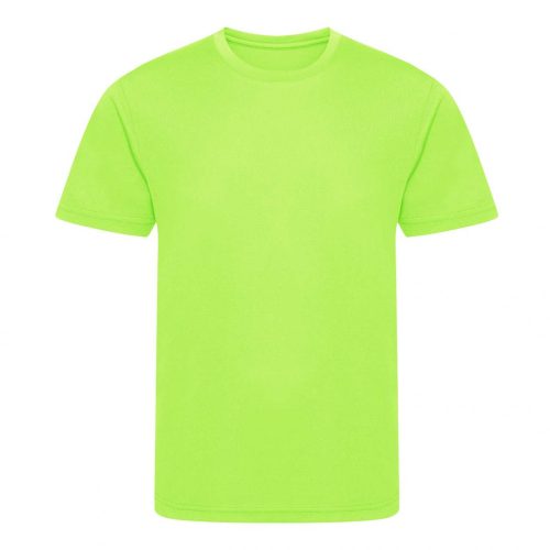 Just Cool JC201J Cool gyerek újrahasznosított póló - Electric Green