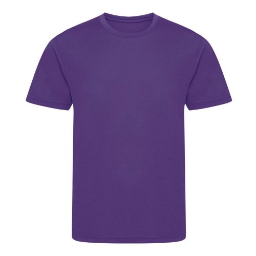 Just Cool JC201J Cool gyerek újrahasznosított póló - Purple