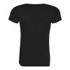 Just Cool JC205 újrahasznosított női póló - Jet Black