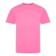 Just Ts JT004 Electric Tri-Blend T - Electric Pink
