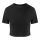 Just Ts JT006 női Tri-Blend rövid fazonú póló - Solid Black