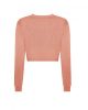 Just Ts JT016 női rövidített hosszú ujjú póló - Dusty Pink