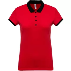 Kariban KA259 LADIES’ TWO-TONE PIQUÉ POLO SHIRT XS