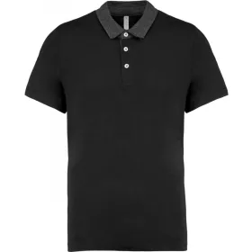 Kariban KA260 MEN'S TWO-TONE JERSEY POLO SHIRT S