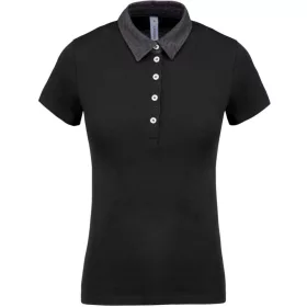 Kariban KA261 LADIES' TWO-TONE JERSEY POLO SHIRT XS