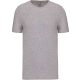 Kariban KA3012 férfi rövid ujjú környakú póló - Light Grey Heather