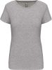 Kariban KA3013 női környakú rövid ujjú póló - Light Grey Heather