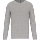 Kariban KA3016 férfi hosszú ujjú környakú póló - Light Grey Heather