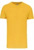 Kariban KA3025IC BIO150IC férfi kereknyakú póló - Yellow