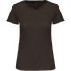 Kariban KA3026IC  BIO150IC női környakú póló - Dark Khaki