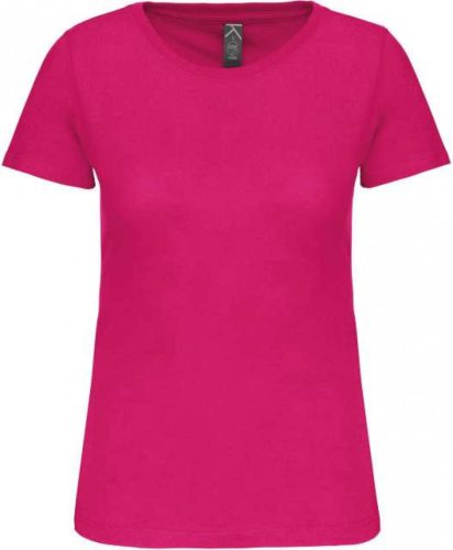 Kariban KA3026IC  BIO150IC női környakú póló - Fuchsia