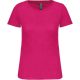 Kariban KA3026IC  BIO150IC női környakú póló - Fuchsia