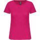 Kariban KA3026IC  BIO150IC női környakú póló - Fuchsia