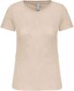 Kariban KA3026IC  BIO150IC női környakú póló - Light Sand