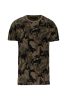 Kariban KA3030 férfi rövid ujjú terepmintás póló - Olive Camouflage