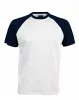 Kariban KA330 BASEBALL - White/Navy
