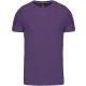 Kariban KA356 férfi környakú rövid ujjú póló - Purple