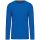 Kariban KA359 férfi hosszú ujjú környakú póló - Light Royal Blue