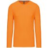 Kariban KA359 férfi hosszú ujjú környakú póló - Orange