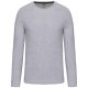 Kariban KA359 férfi hosszú ujjú környakú póló - Oxford Grey