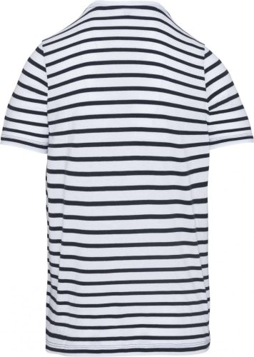 Kariban KA379 KIDS' STRIPED SHORT SLEEVE SAILOR T-SHIRT WITH POCKET 10/12