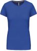 Kariban KA380 női környakú rövid ujjú póló - Light Royal Blue