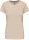 Kariban KA380 női környakú rövid ujjú póló - Light Sand