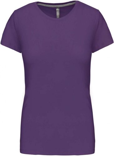 Kariban KA380 női környakú rövid ujjú póló - Purple