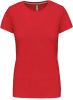 Kariban KA380 női környakú rövid ujjú póló - Red