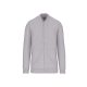 Kariban KA4002 unisex pamut cipzáros pulóver - Oxford Grey