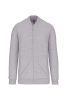 Kariban KA4002 unisex pamut cipzáros pulóver - Oxford Grey